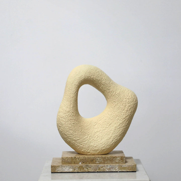 Artistic Textured Centerpiece Sculpture
