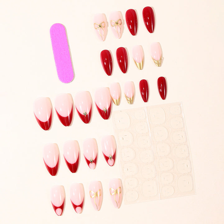 Premium Artistic Gel Nail Extensions Bowlift