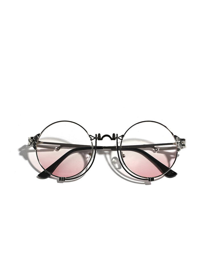 Ladies fashionable round sunglasses with high-quality metal frame Bowlift