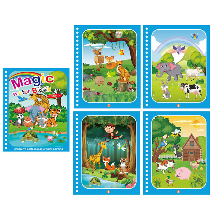 BowLift | Magical Water Coloring Book for Kids