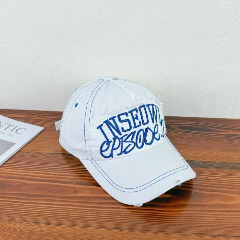Men's Distressed Casual Cap Bowlift