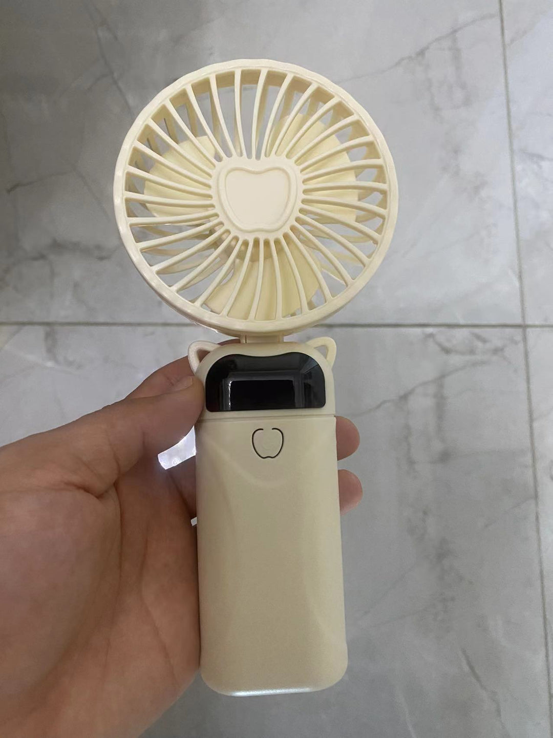 Unisex Portable Rechargeable Desk Fan Bowlift