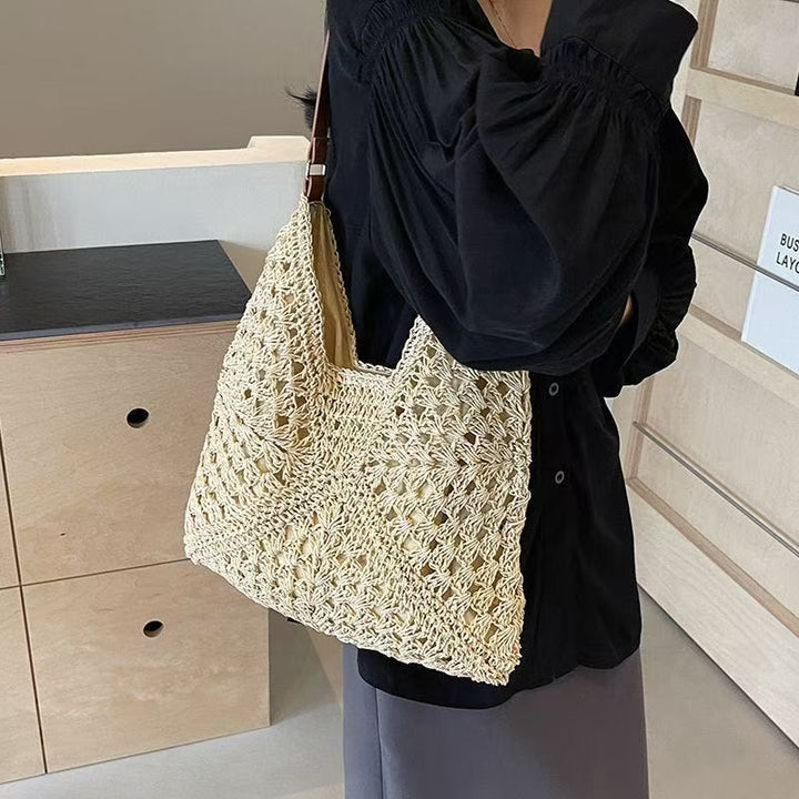Large Hand-Knotted Shopper Bowlift