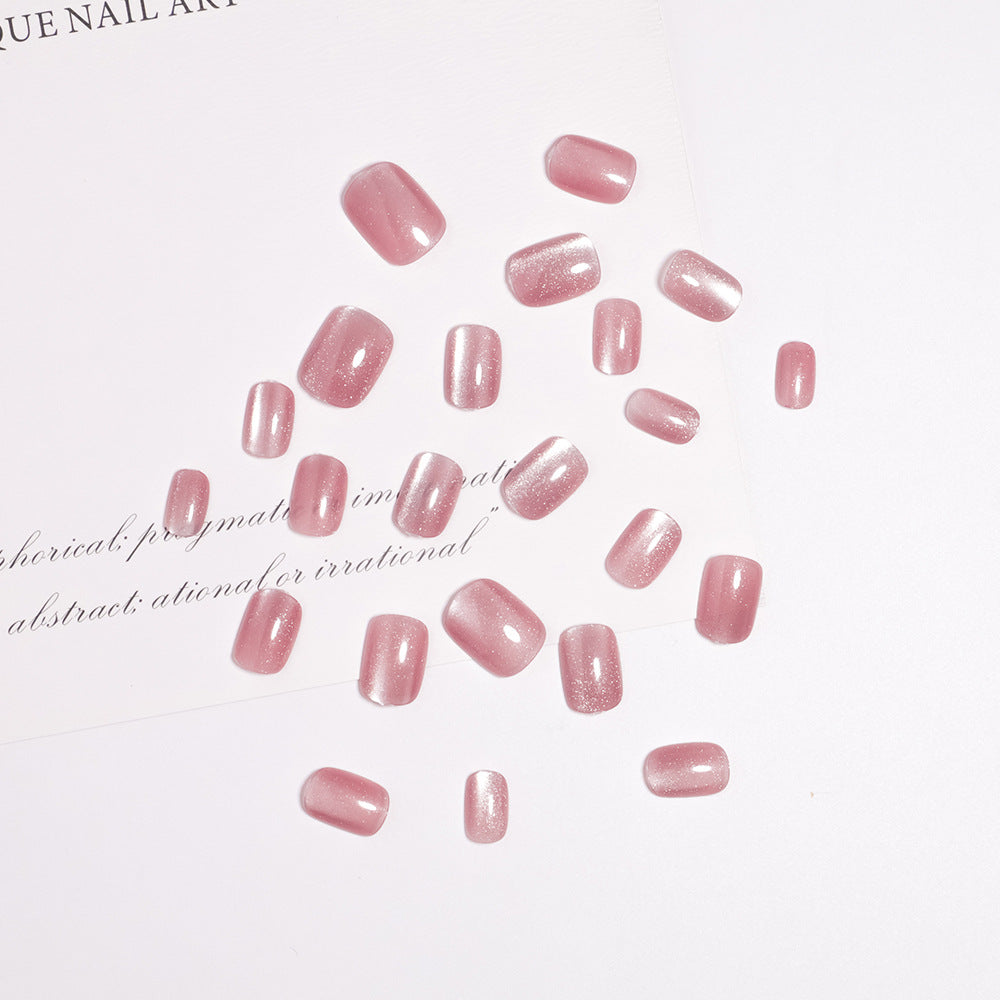 Shimmering Gradient Press-On Nail Set Bowlift