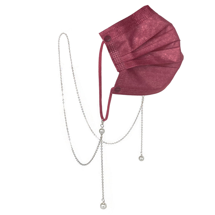 Elegant Pearl Accent Eyewear Chain Bowlift