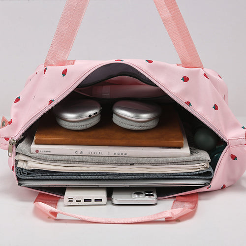 Fashionable Tote Bag with Fruity Design Bowlift