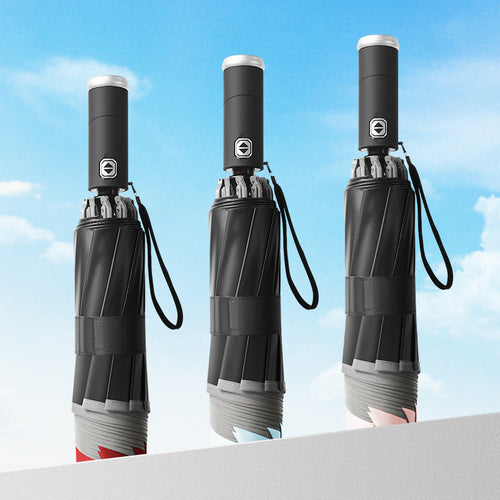 Women compact and innovative double-trigger umbrella Bowlift