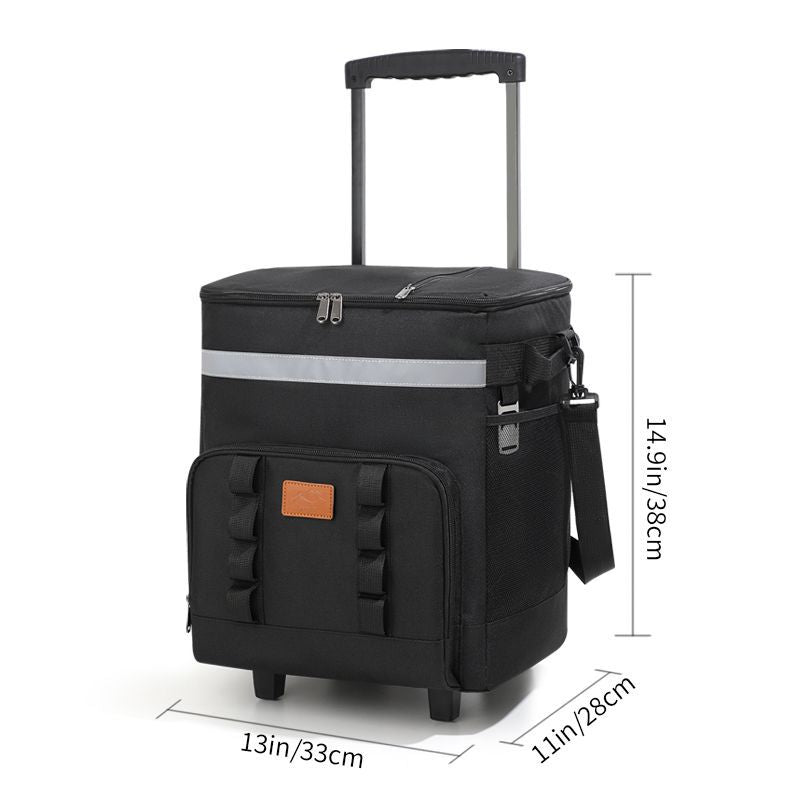 Women's travel cooler bag with telescopic handle Bowlift