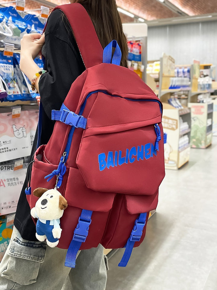 Trendy Messenger Backpack