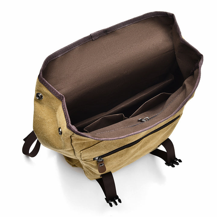 Stylish Canvas Backpack Bowlift