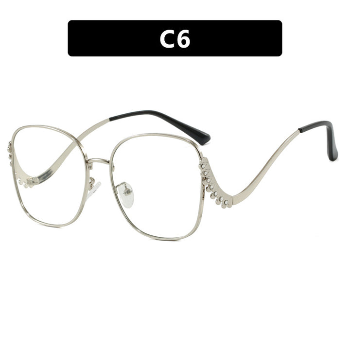 Women's striking sunglasses with sparkling appliqués Bowlift