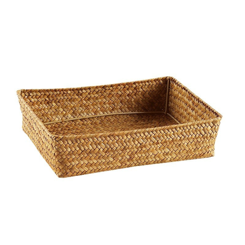 Rectangular Woven Storage Tray Bowlift