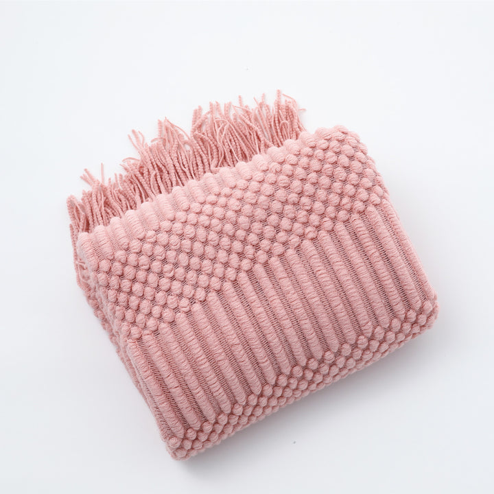 Stylish Textured Throw Blanket