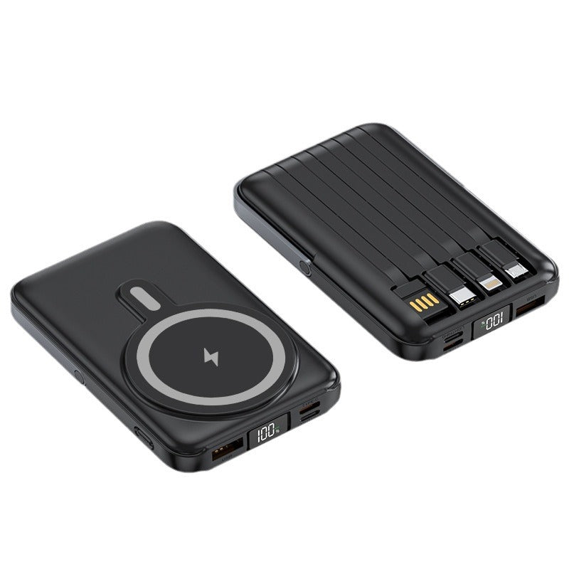 Portable power bank with Magsafe technology by Bowlift