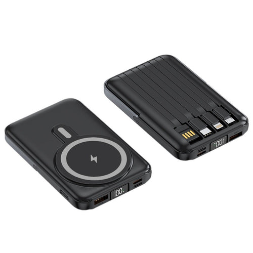 Portable power bank with Magsafe technology by Bowlift