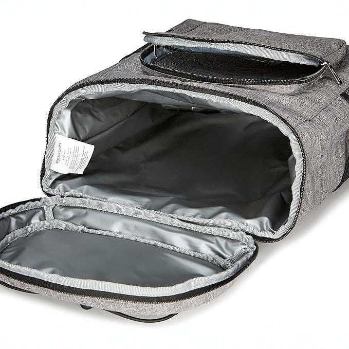 Unisex nano insulated lunch backpack with insulating inner lining and multifunctional organizer pockets Bowlift