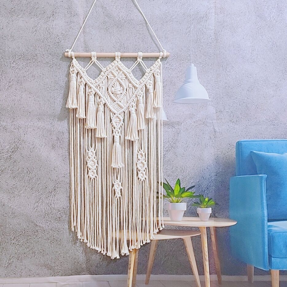 Bohemian Macramé Wall Art Tapestry Bowlift