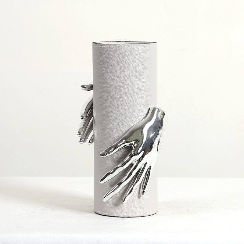 Modern Sculptural Hand Vase