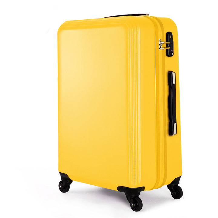 Unisex Sleek Hard Shell Travel Suitcase Bowlift