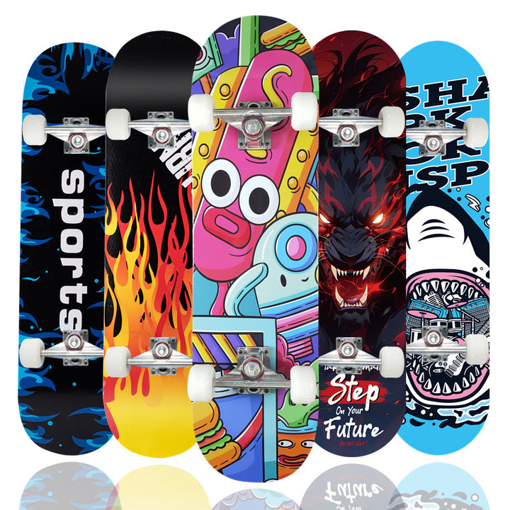 Graphic Artistic Skateboard Bowlift