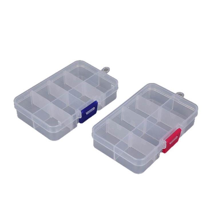 Multi-Purpose Transparent Compartment Storage Case Bowlift