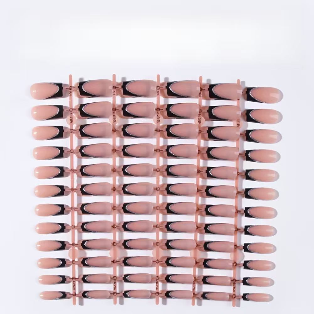 Premium Glossy Press-On Nail Set Bowlift