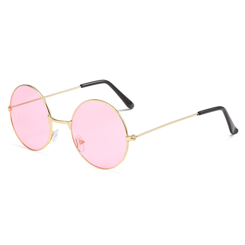 Retro Round Lens Sunglasses Bowlift