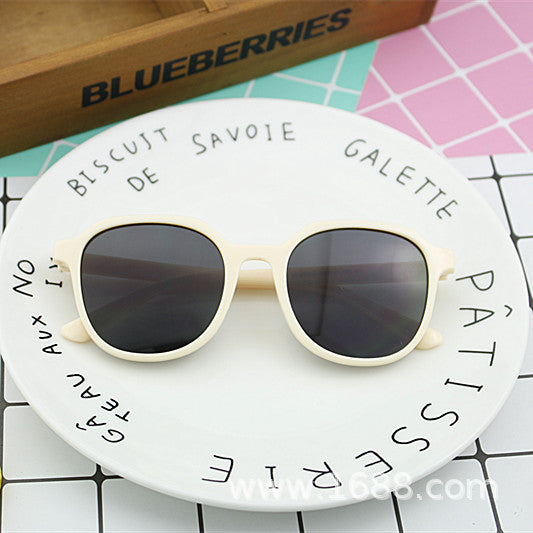 Women's geometric sunglasses with transparent frame structure Bowlift