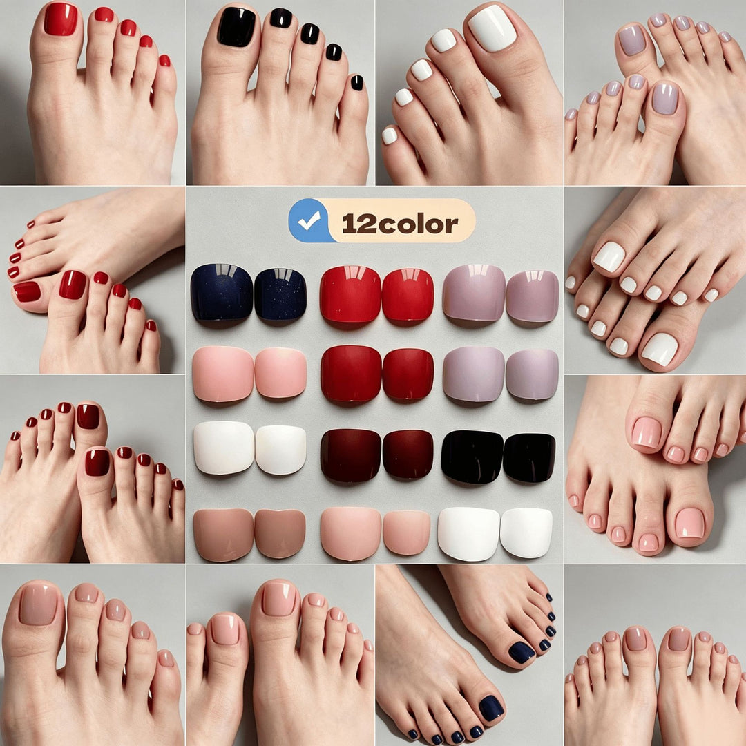 Premium Classic Press-On Nail Set Bowlift