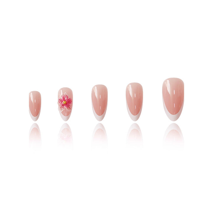 Artistic Floral Acrylic Nail Enhancements Bowlift 1789447284