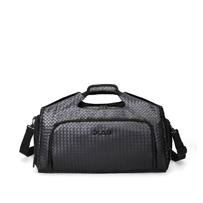 Sporty Duffel Bag with Versatile Compartments and Water-Repellent Material Bowlift