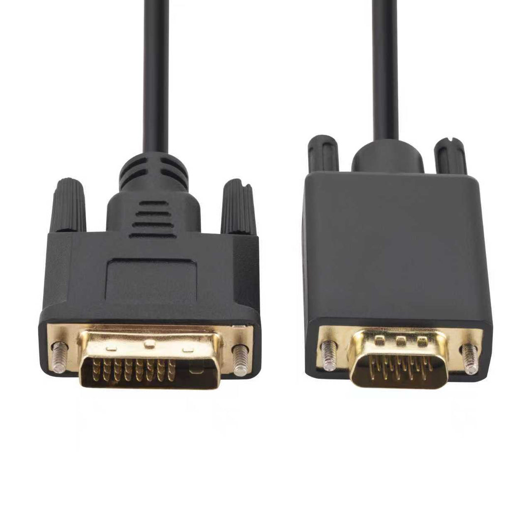 Dvi-Zu-Vga Adapter Cable with High-Quality Signal Transmission Bowlift