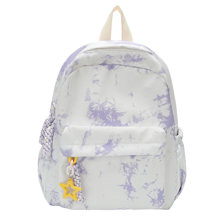 Stylish Marble Print Backpack