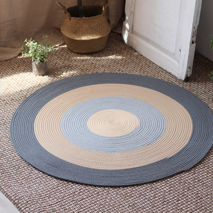 Beautiful round rug Bowlift