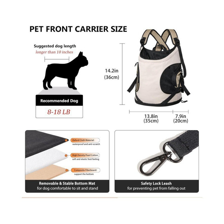 Comfortable Pet Carrier Bowlift