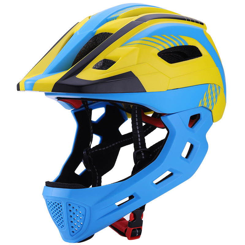 Full-Face Mountain Biking Helmet Bowlift
