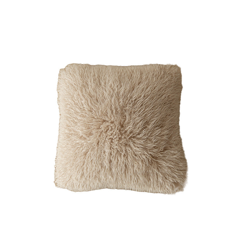 Decorative Tufted Square Throw Pillow with Tassel Corners Bowlift