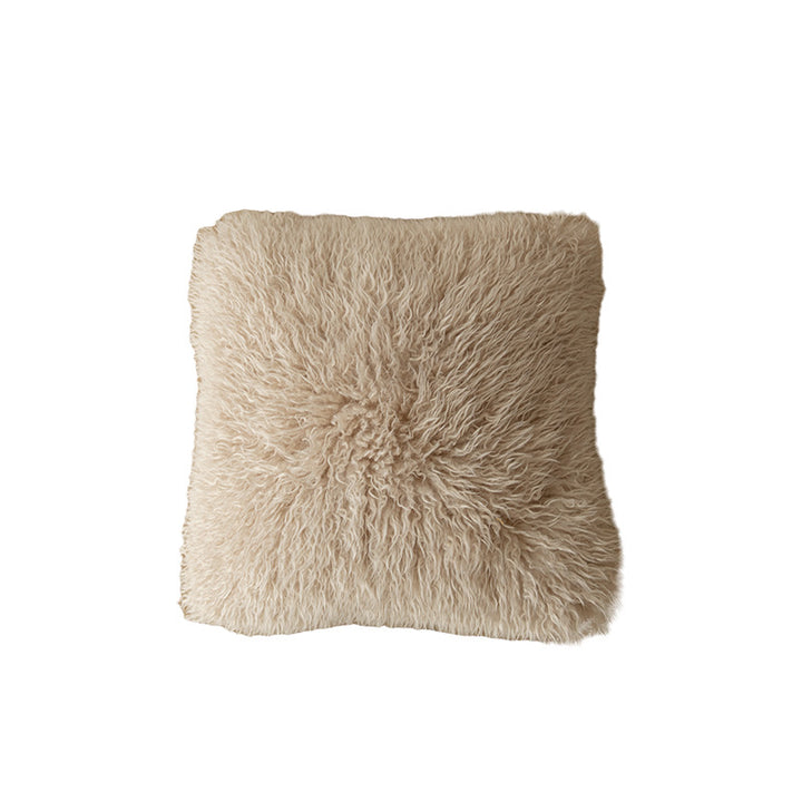 Decorative Tufted Square Throw Pillow with Tassel Corners Bowlift