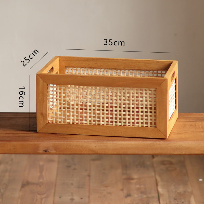 High-quality storage basket made of natural material Bowlift