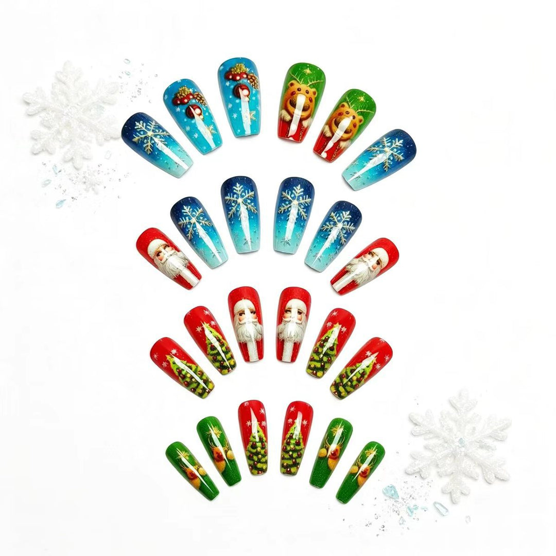 Festive Winter-Themed Nail Art Bowlift 1788155576