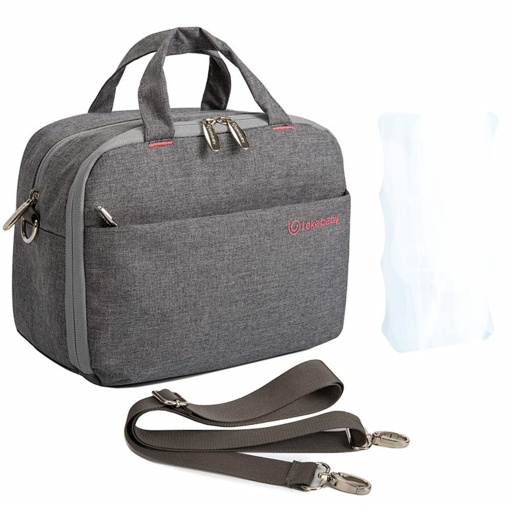 Unisex cooler bag with two opening types and insulating interior Bowlift