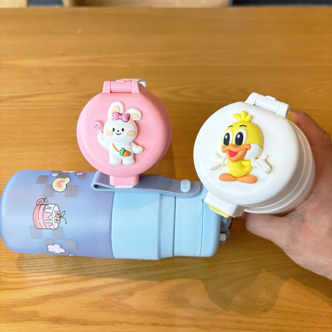 Women's Creative Insulated Drinking Bottle with Original Design Bowlift