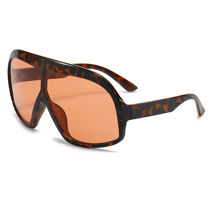 Women's sporty sunglasses with wide frame and polarized lenses Bowlift