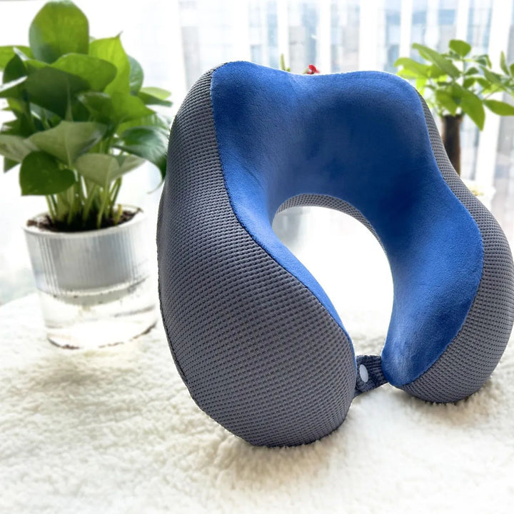 Women's ergonomic travel pillow with cooling effect Bowlift