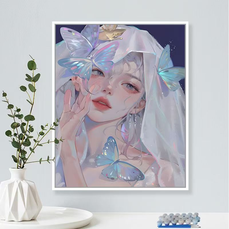 Enchanted Dreamy Portrait Canvas Art Bowlift