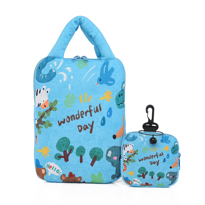 Stylish laptop cover with cute dog design Bowlift