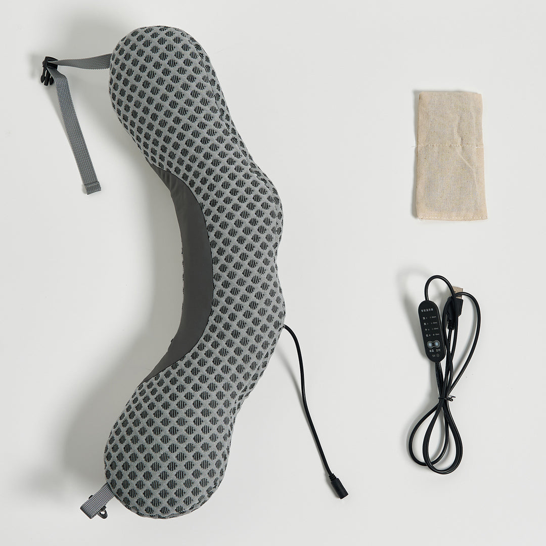 Comfortable neck relaxation cushion with heating function Bowlift