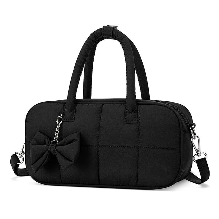 Padded handbag with stylish bow detail Bowlift