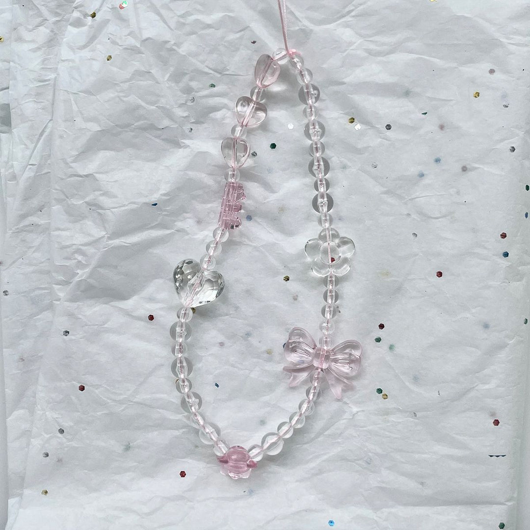 Decorative Butterfly Beaded Necklace Bowlift