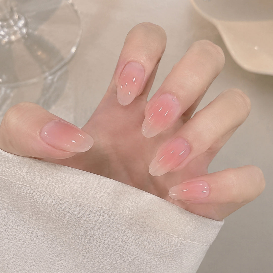 Elegant Floral Bow Press-On Nail Tips Bowlift